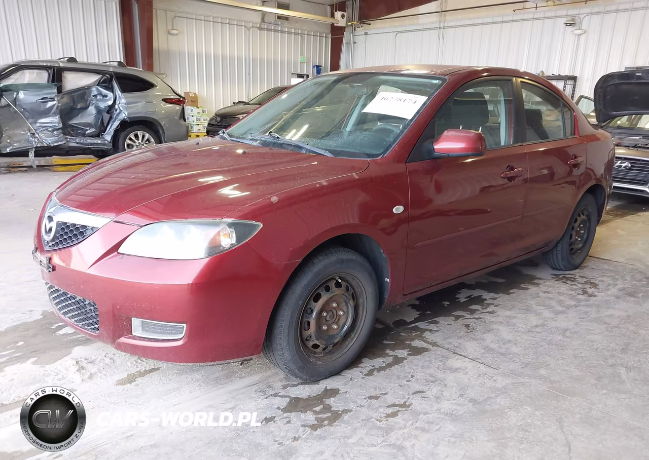 2008 Mazda Mazda3 I Sport VIN:JM1BK12F081105122 - 2
