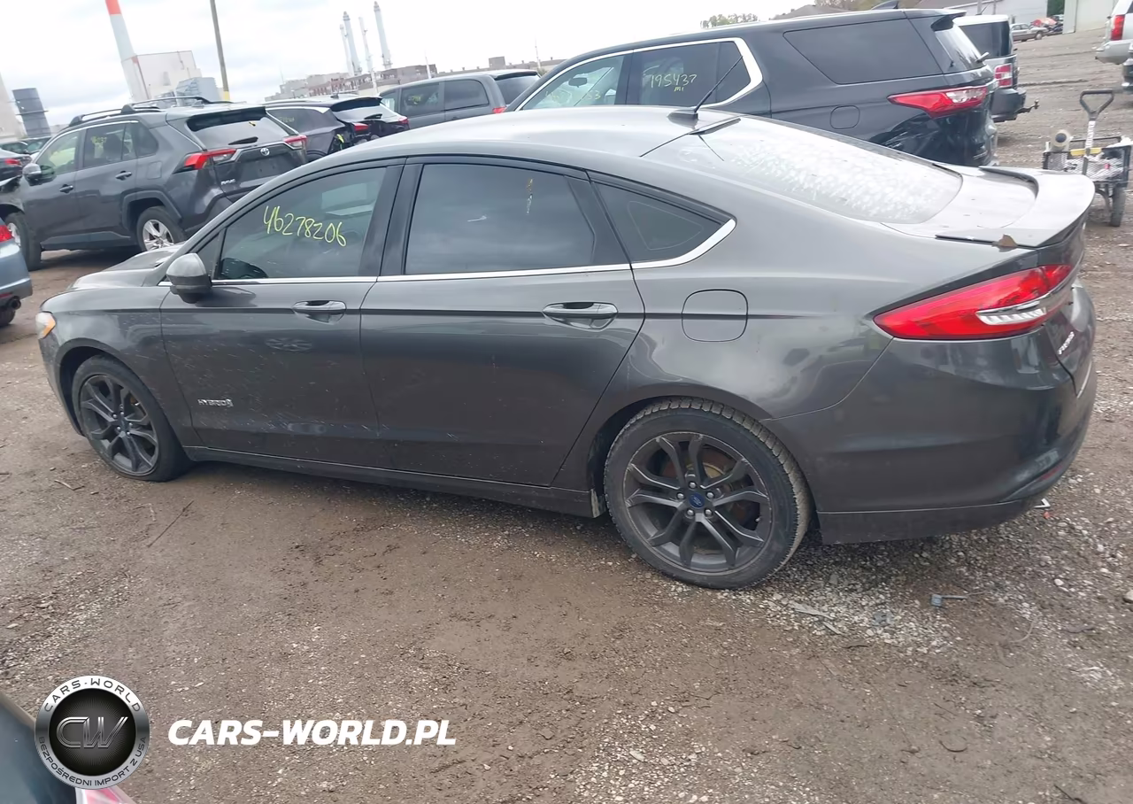 2018 Ford Fusion Hybrid Se VIN:3FA6P0LU7JR280611 - 14