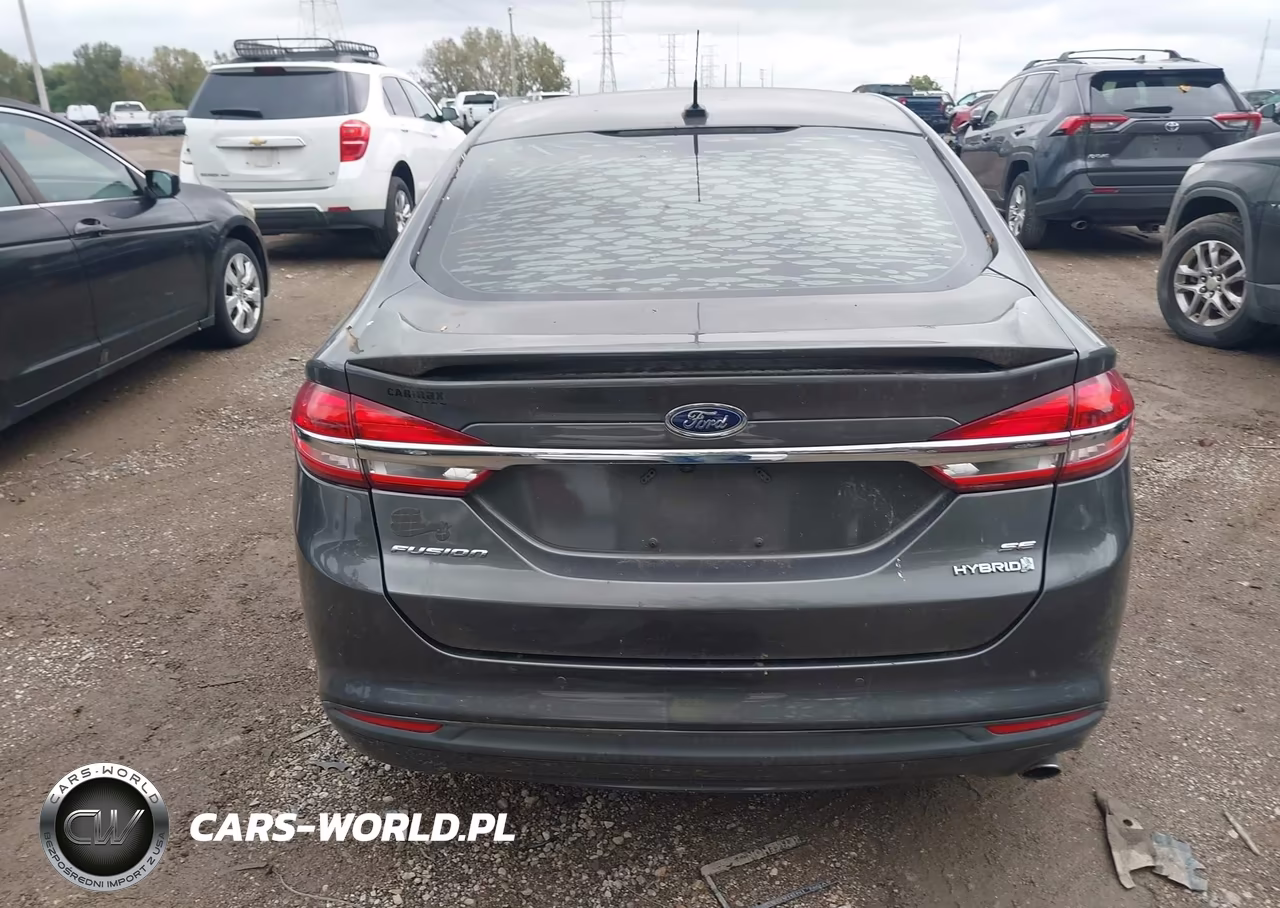 2018 Ford Fusion Hybrid Se VIN:3FA6P0LU7JR280611 - 16