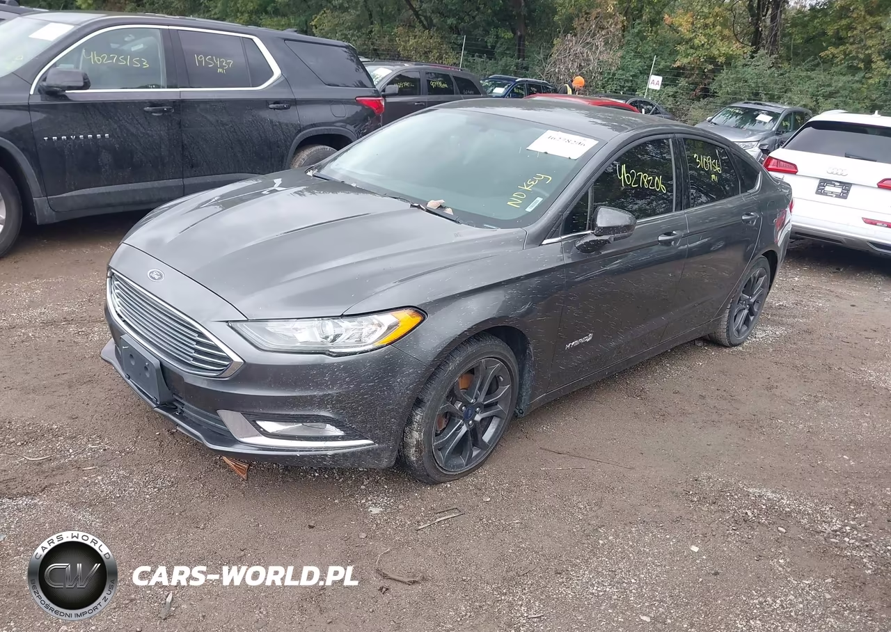 2018 Ford Fusion Hybrid Se VIN:3FA6P0LU7JR280611 - 2
