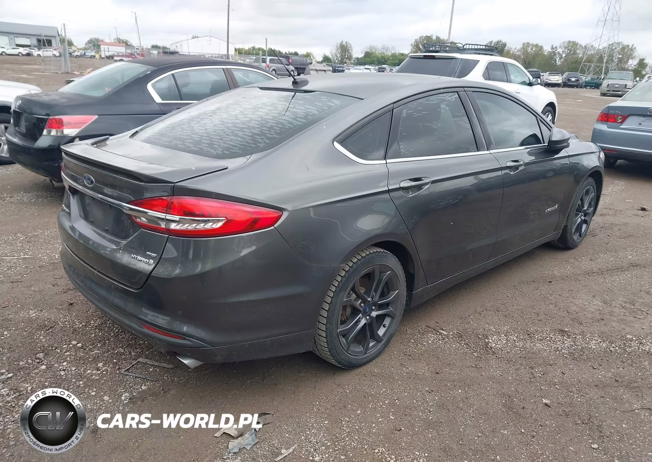 2018 Ford Fusion Hybrid Se VIN:3FA6P0LU7JR280611 - 4