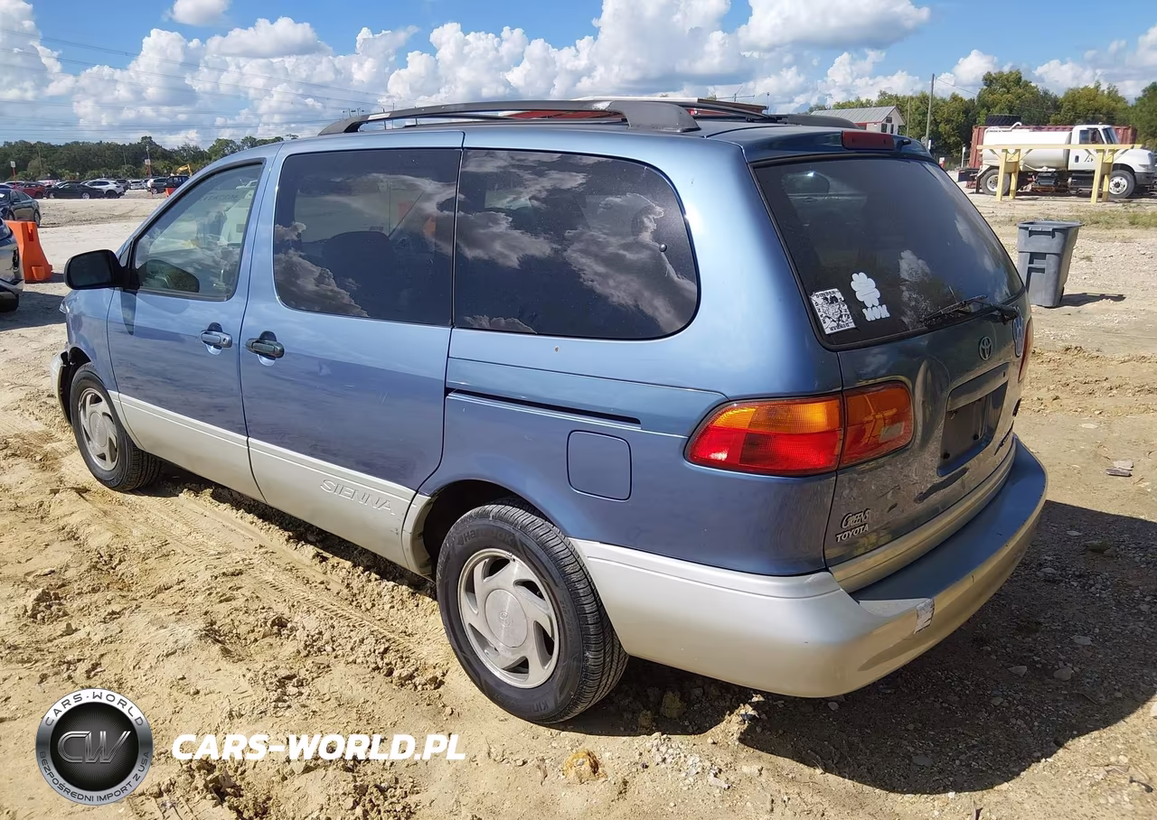 2000 Toyota Sienna Xle VIN:4T3ZF13C6YU179816 - 3