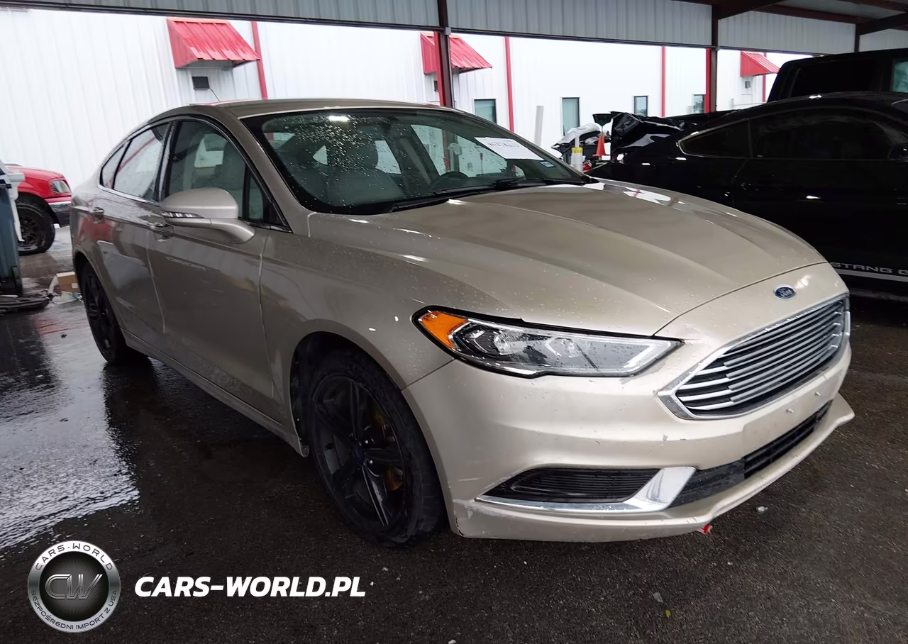 2018 Ford Fusion Se VIN:3FA6P0HD9JR158275 - 1