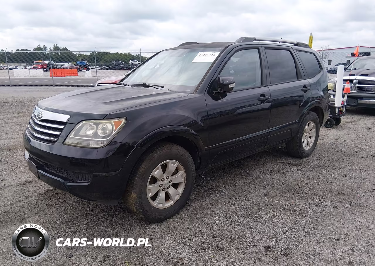 2009 Kia Borrego Lx VIN:KNDJJ741695031606 - 2