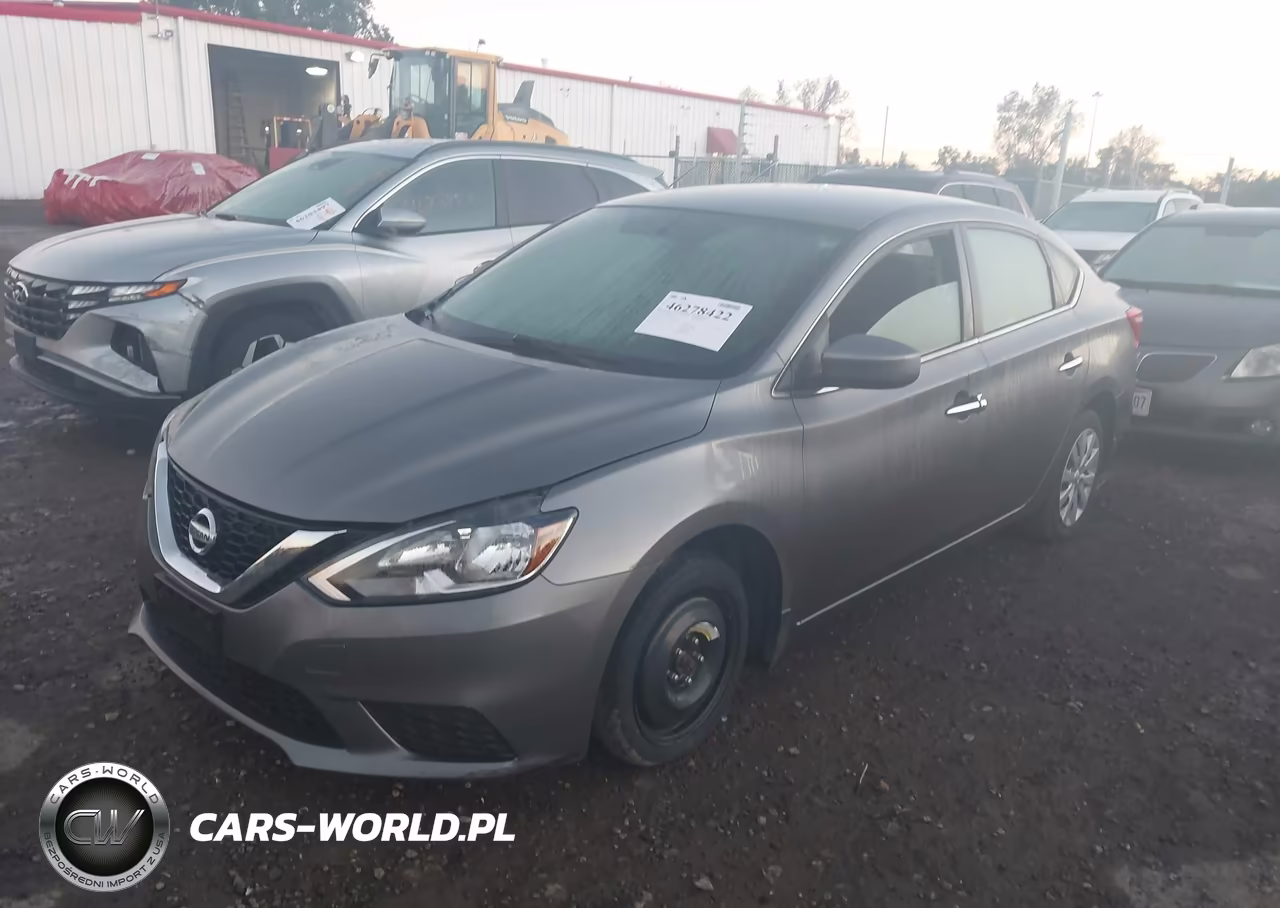 2017 Nissan Sentra Sv VIN:3N1AB7APXHL709667 - 2