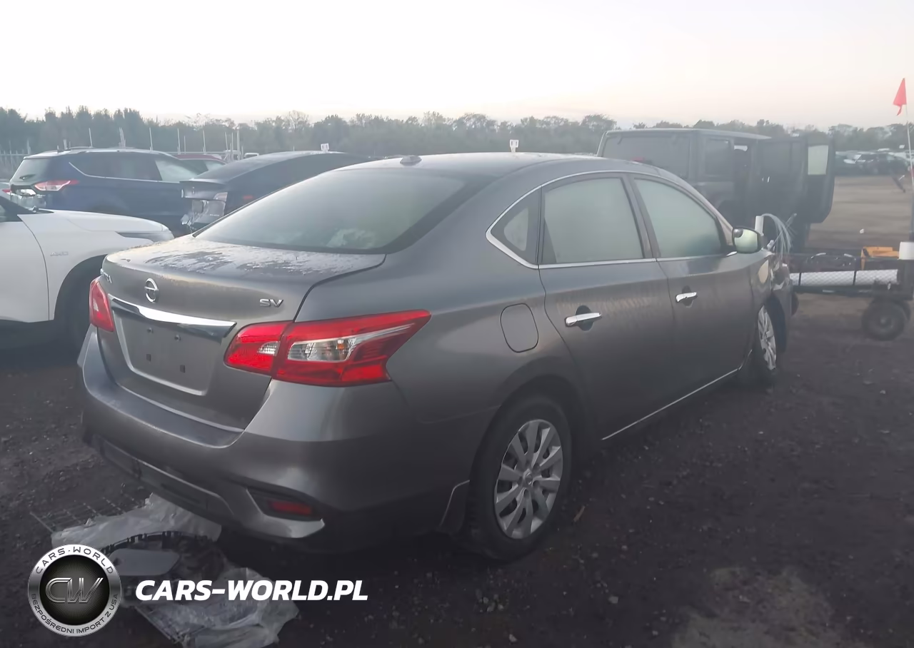2017 Nissan Sentra Sv VIN:3N1AB7APXHL709667 - 4