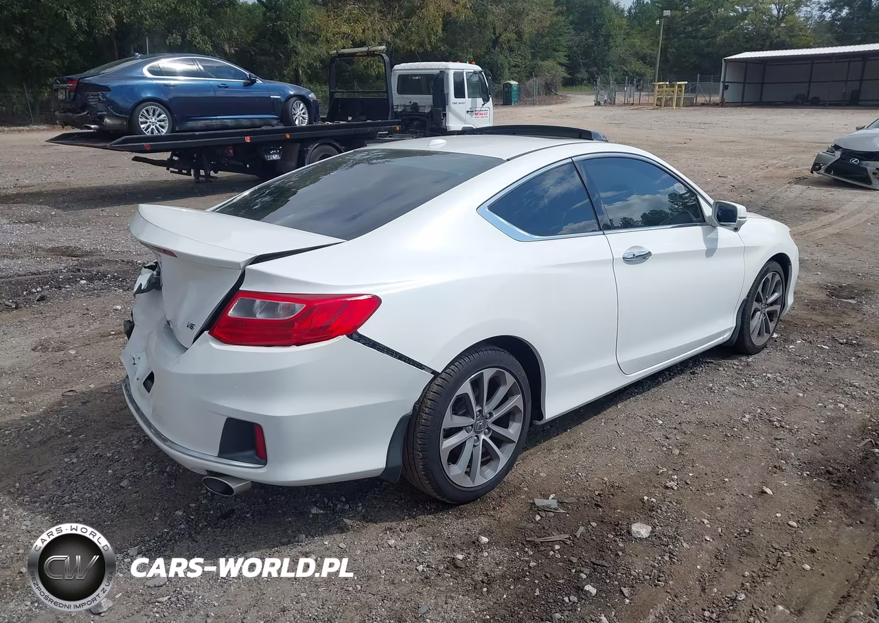 2014 Honda Accord Ex-L V-6 VIN:1HGCT2B80EA000957 - 4