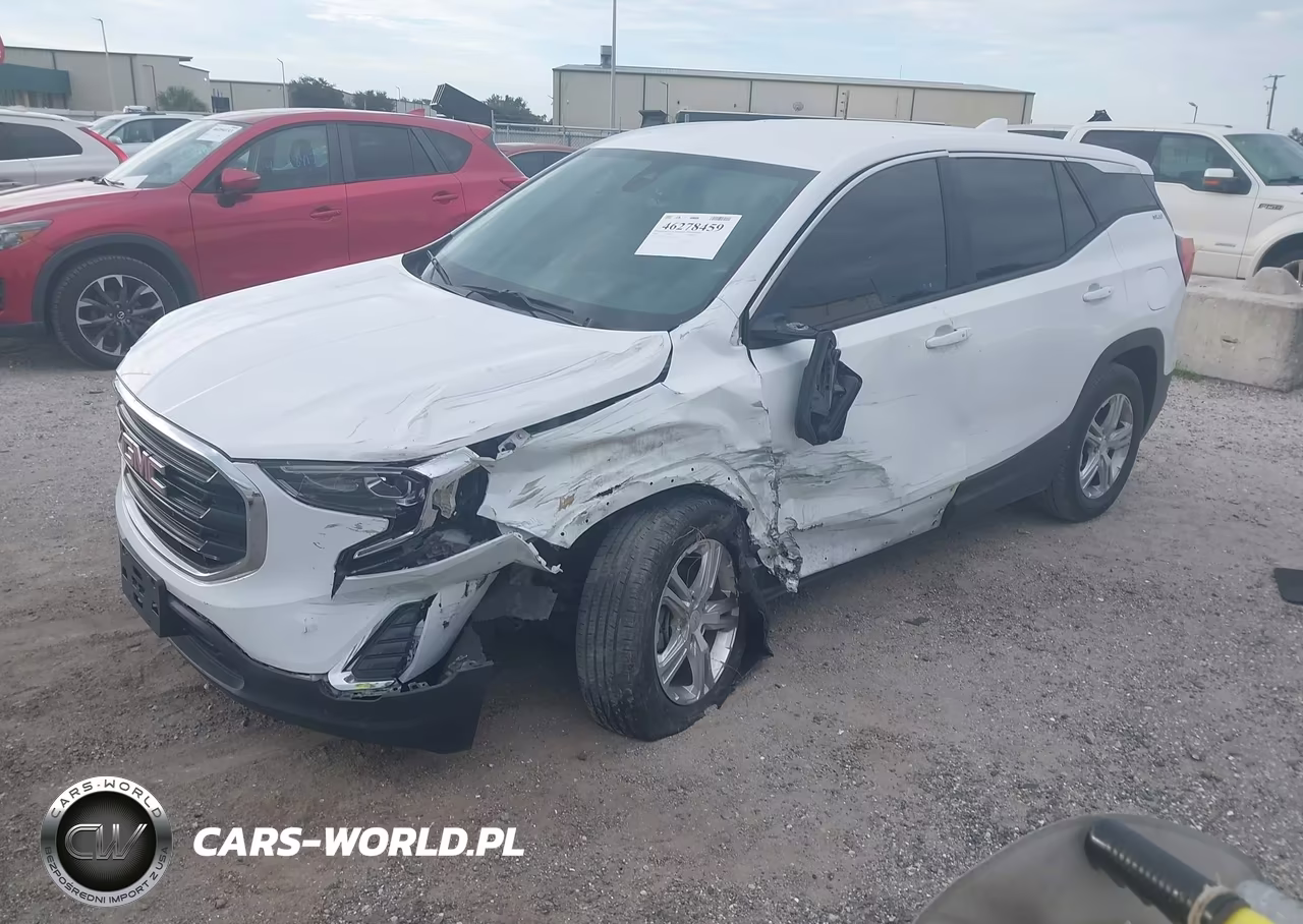 2020 GMC Terrain Fwd Sle VIN:3GKALMEV8LL165913 - 2