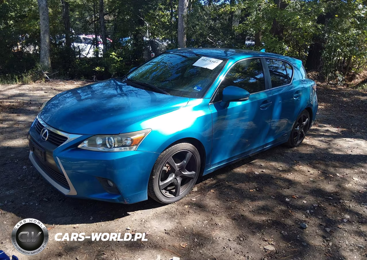 2014 Lexus Ct 200H VIN:JTHKD5BH1E2177695 - 2
