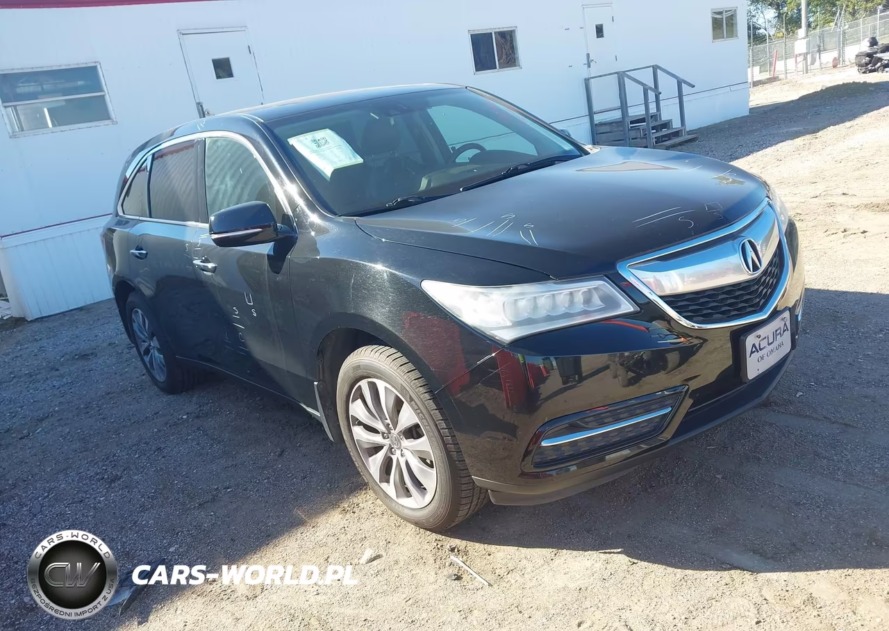 2014 Acura Mdx Technology Pkg W-Entertainment Pkg