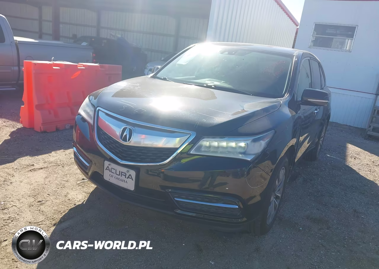 2014 Acura Mdx Technology Pkg W-Entertainment Pkg VIN:5FRYD4H65EB016967 - 2
