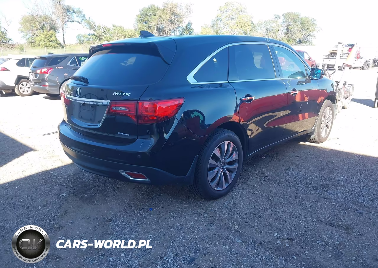 2014 Acura Mdx Technology Pkg W-Entertainment Pkg VIN:5FRYD4H65EB016967 - 4