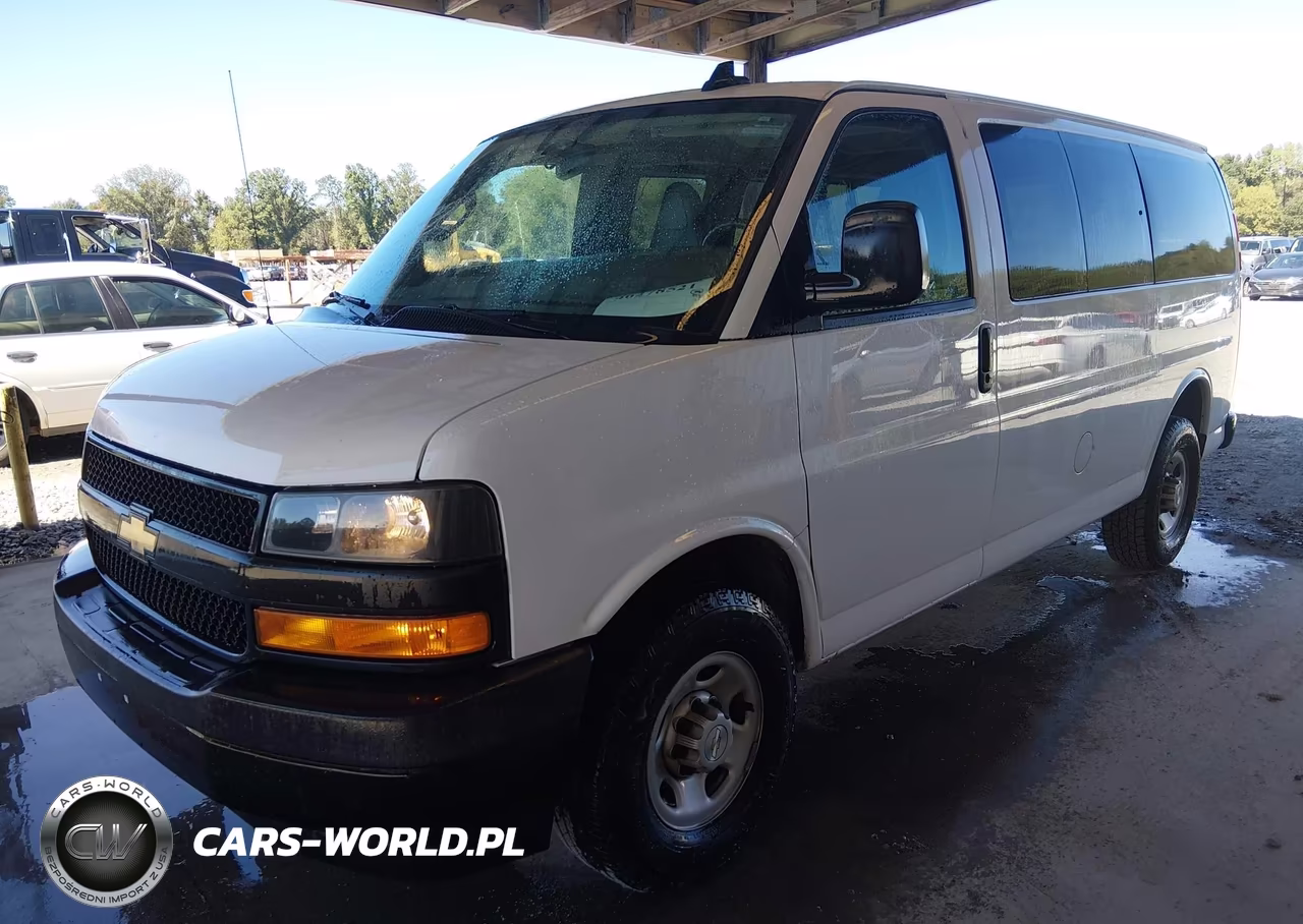 2023 Chevrolet Express Passenger Rwd 2500 Regular Wheelbase Ls VIN:1GAWGEFP0P1106758 - 2