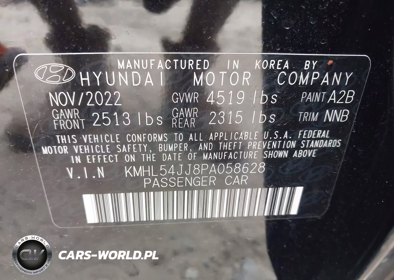 2023 Hyundai Sonata Hybrid Limited VIN:KMHL54JJ8PA058628 - 9