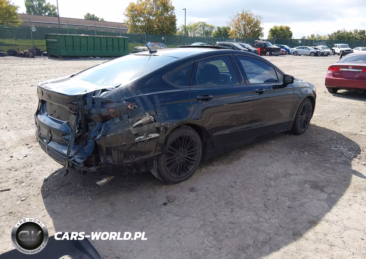 2016 Ford Fusion Se VIN:3FA6P0HD6GR110483 - 4