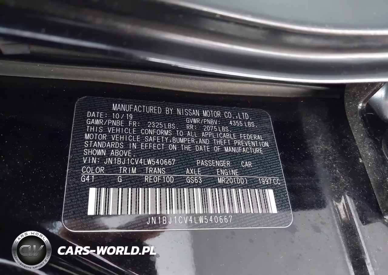 2020 Nissan Rogue Sport Sv Fwd Xtronic Cvt VIN:JN1BJ1CV4LW540667 - 9