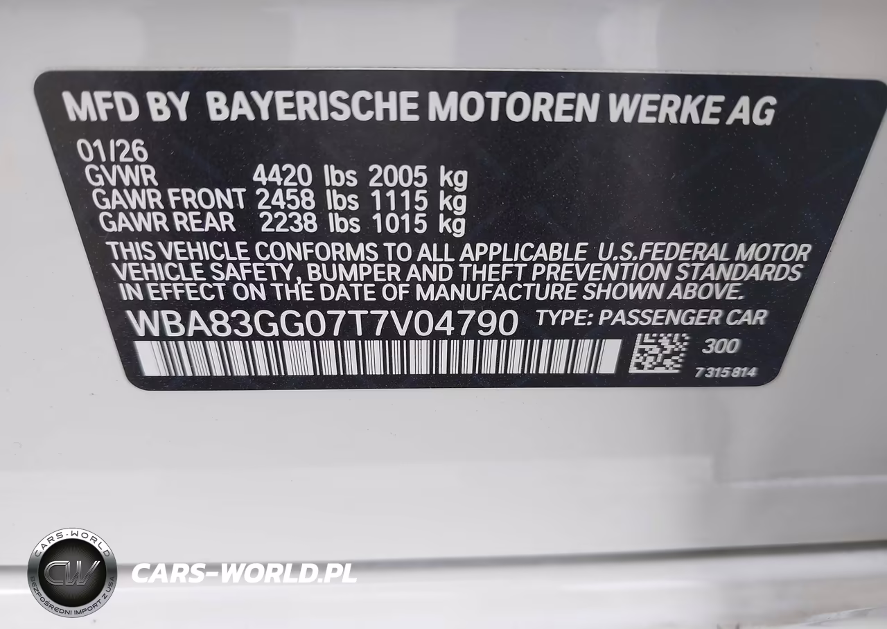 2026 BMW 228 Gran Coupe VIN:WBA83GG07T7V04790 - 9