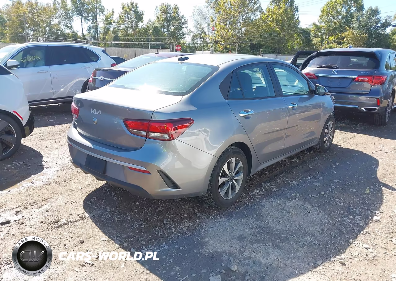2023 Kia Rio S VIN:3KPA24AD2PE526672 - 4