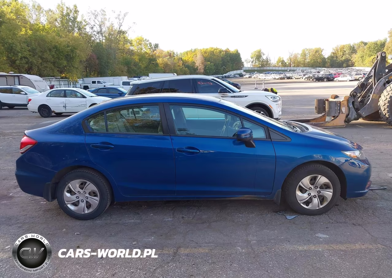 2015 Honda Civic Lx VIN:19XFB2F53FE003347 - 13