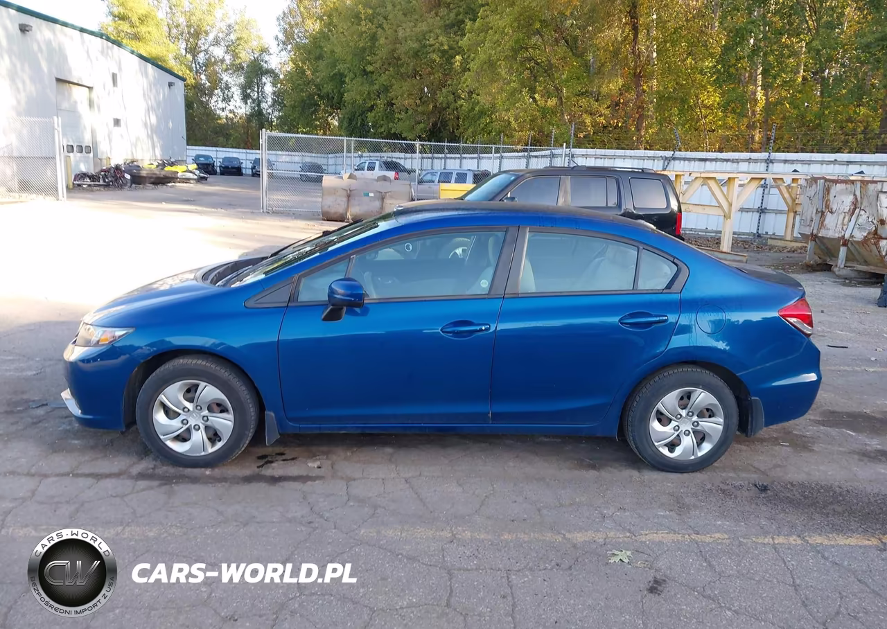 2015 Honda Civic Lx VIN:19XFB2F53FE003347 - 14
