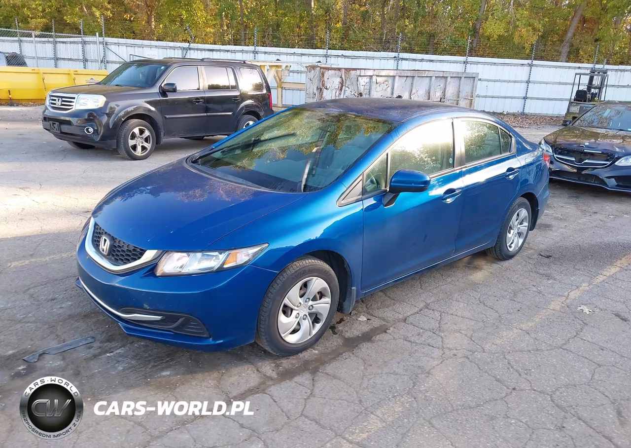 2015 Honda Civic Lx VIN:19XFB2F53FE003347 - 2