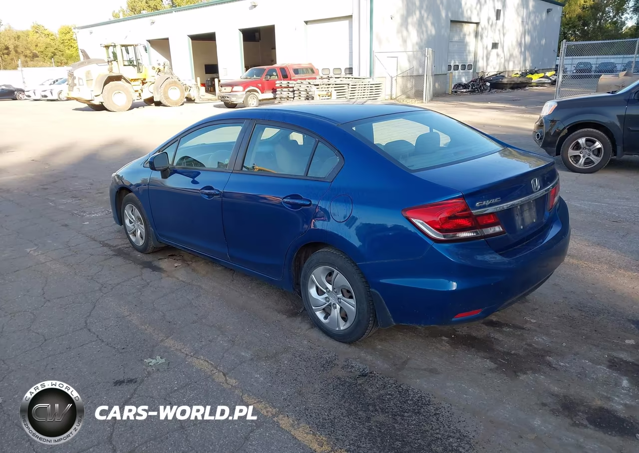 2015 Honda Civic Lx VIN:19XFB2F53FE003347 - 3