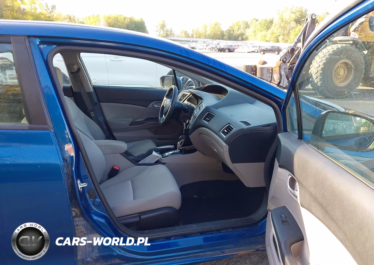 2015 Honda Civic Lx VIN:19XFB2F53FE003347 - 5