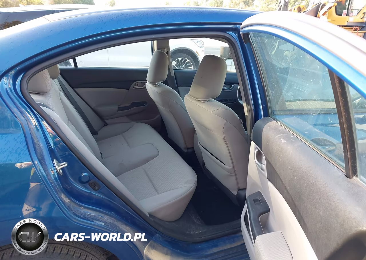 2015 Honda Civic Lx VIN:19XFB2F53FE003347 - 8