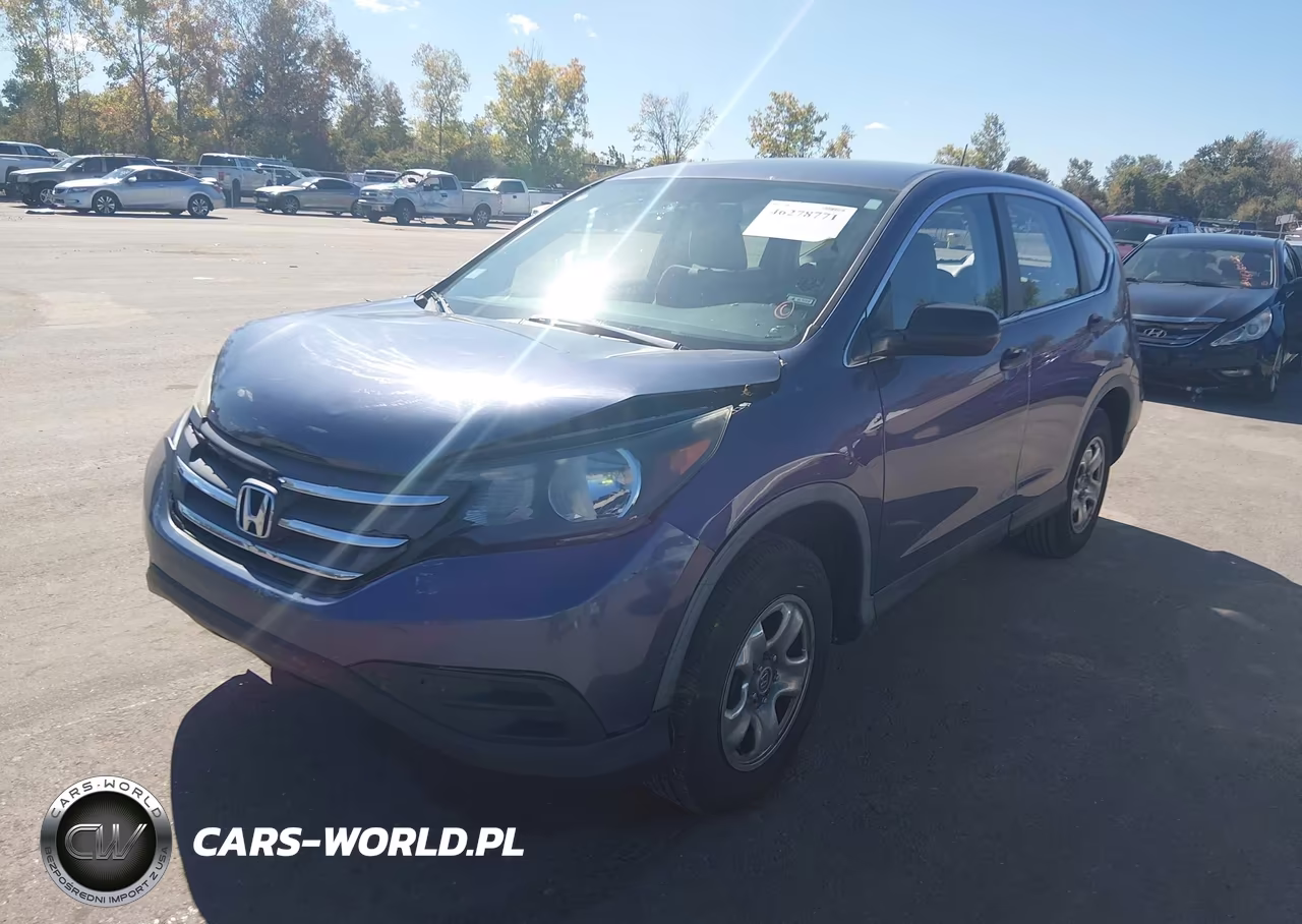 2013 Honda Cr-V Lx VIN:3CZRM3H36DG711824 - 2