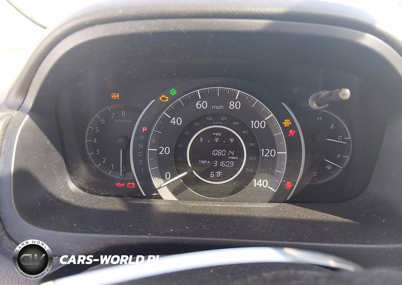 2013 Honda Cr-V Lx VIN:3CZRM3H36DG711824 - 7