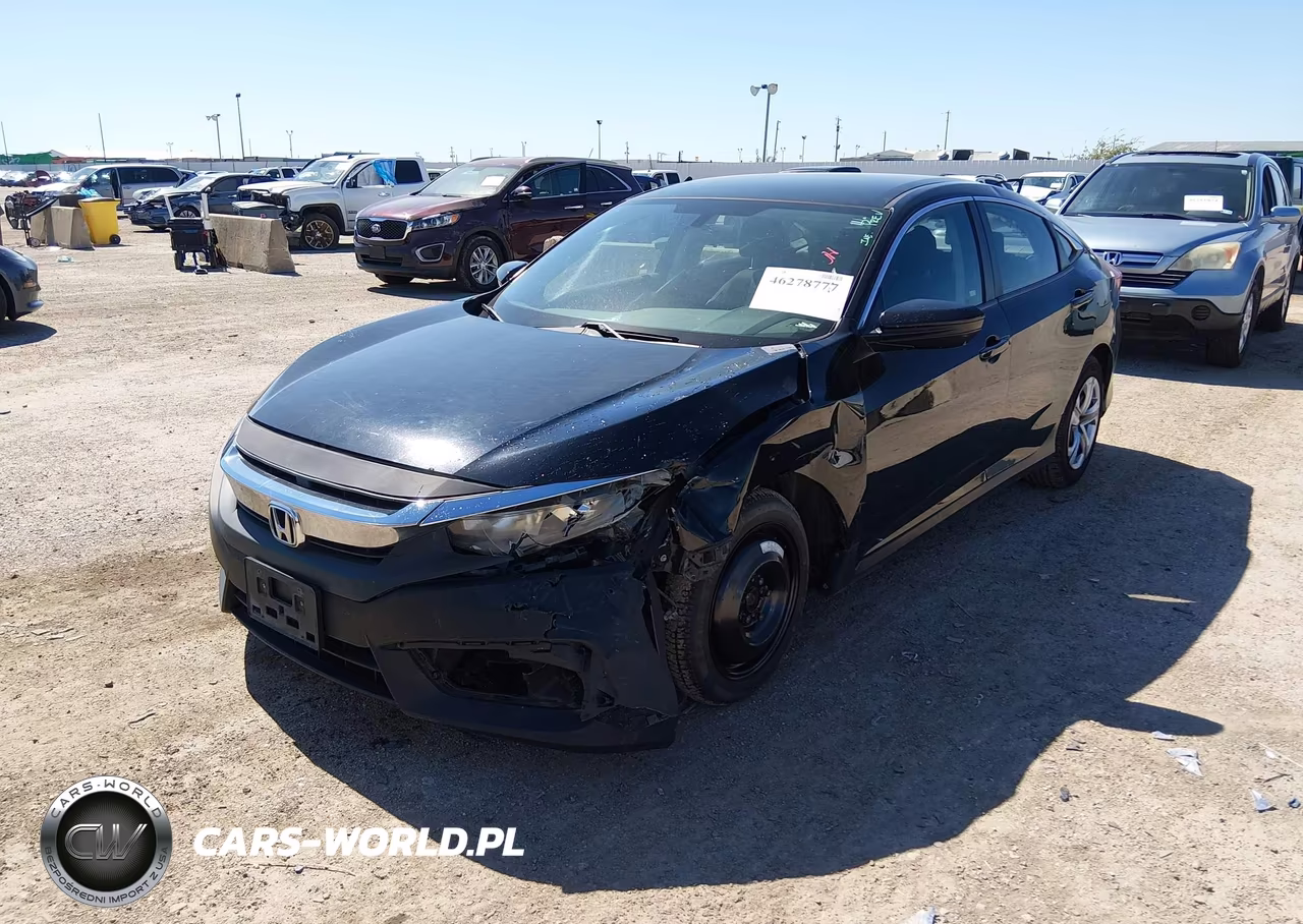 2017 Honda Civic Lx VIN:19XFC2F54HE203623 - 2
