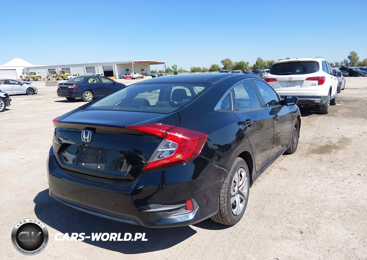 2017 Honda Civic Lx VIN:19XFC2F54HE203623 - 4