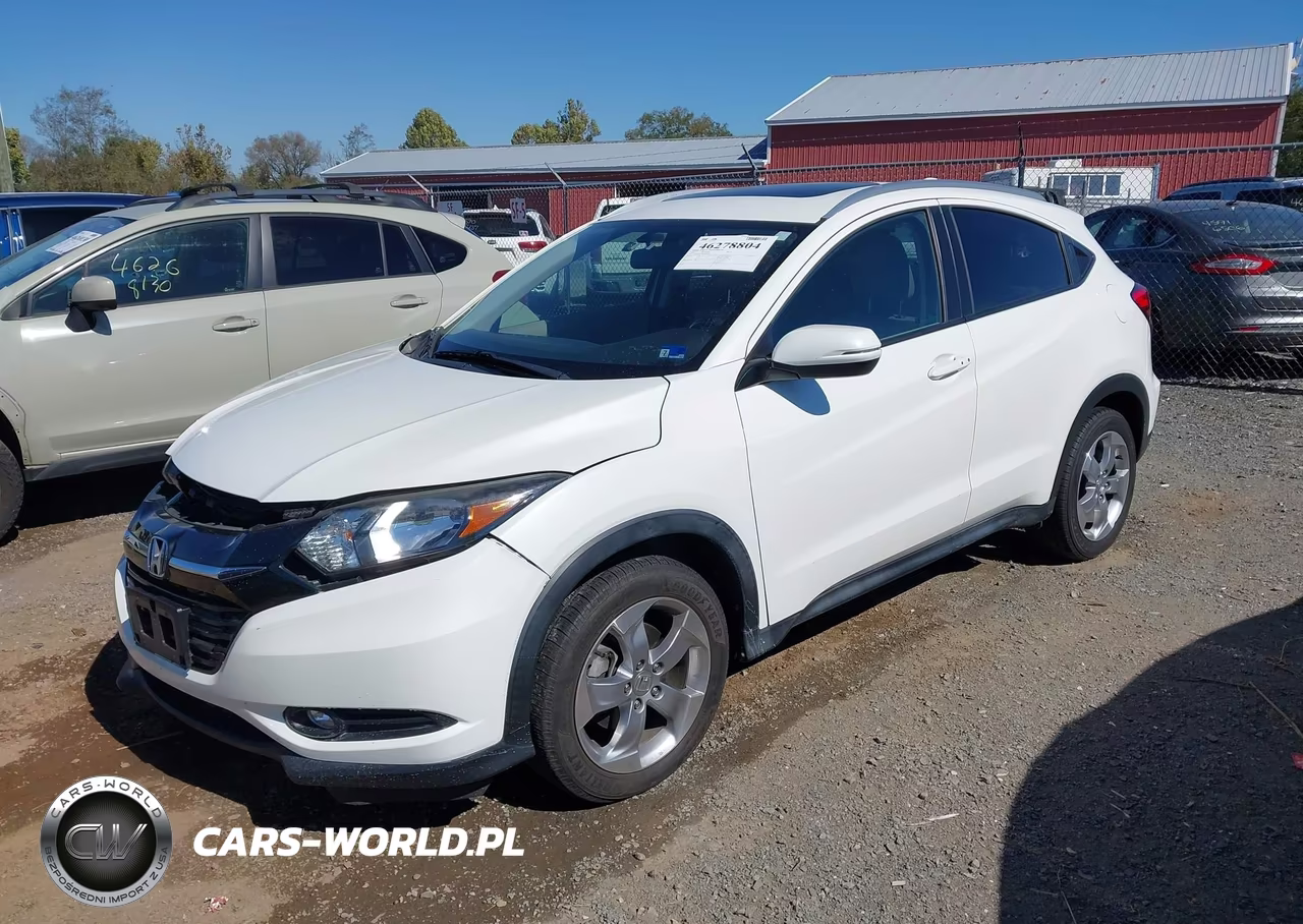 2017 Honda Hr-V Ex-L VIN:3CZRU6H73HM725935 - 2