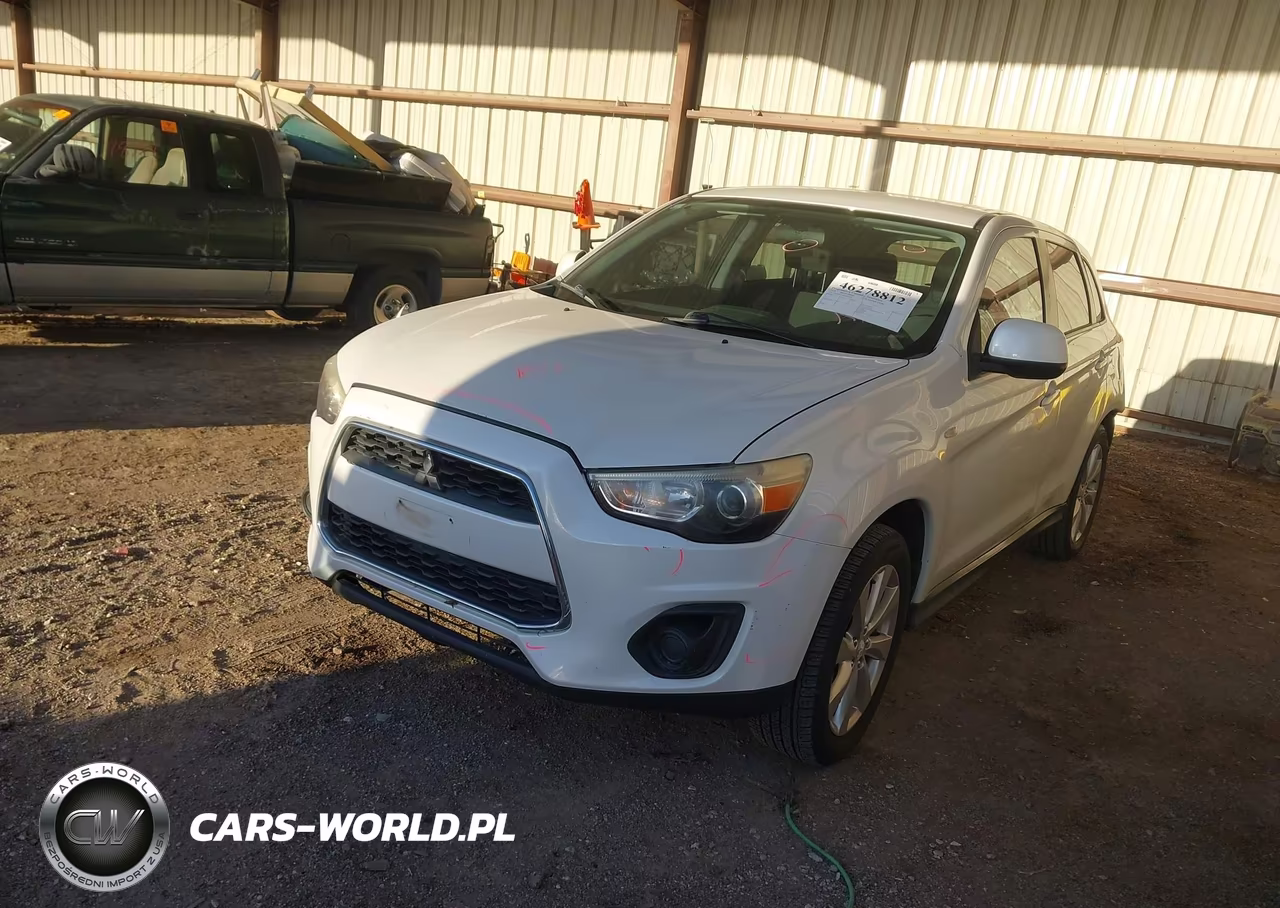 2013 Mitsubishi Outlander Sport Es VIN:4A4AP3AUXDE023158 - 2
