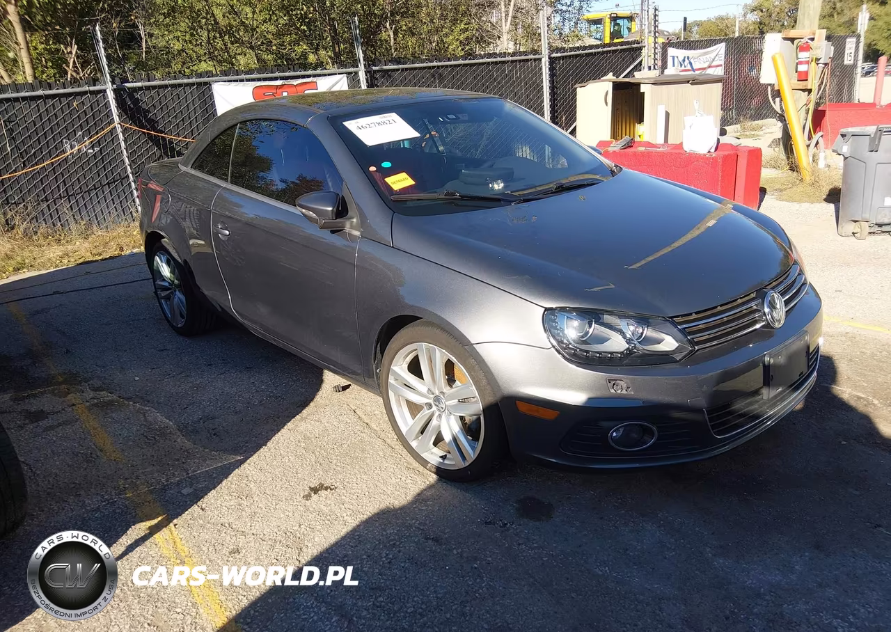 2012 Volkswagen Eos Executive VIN:WVWFW7AH0CV021282 - 1