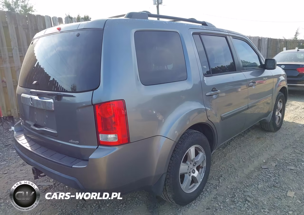 2009 Honda Pilot Ex VIN:5FNYF48419B047892 - 4