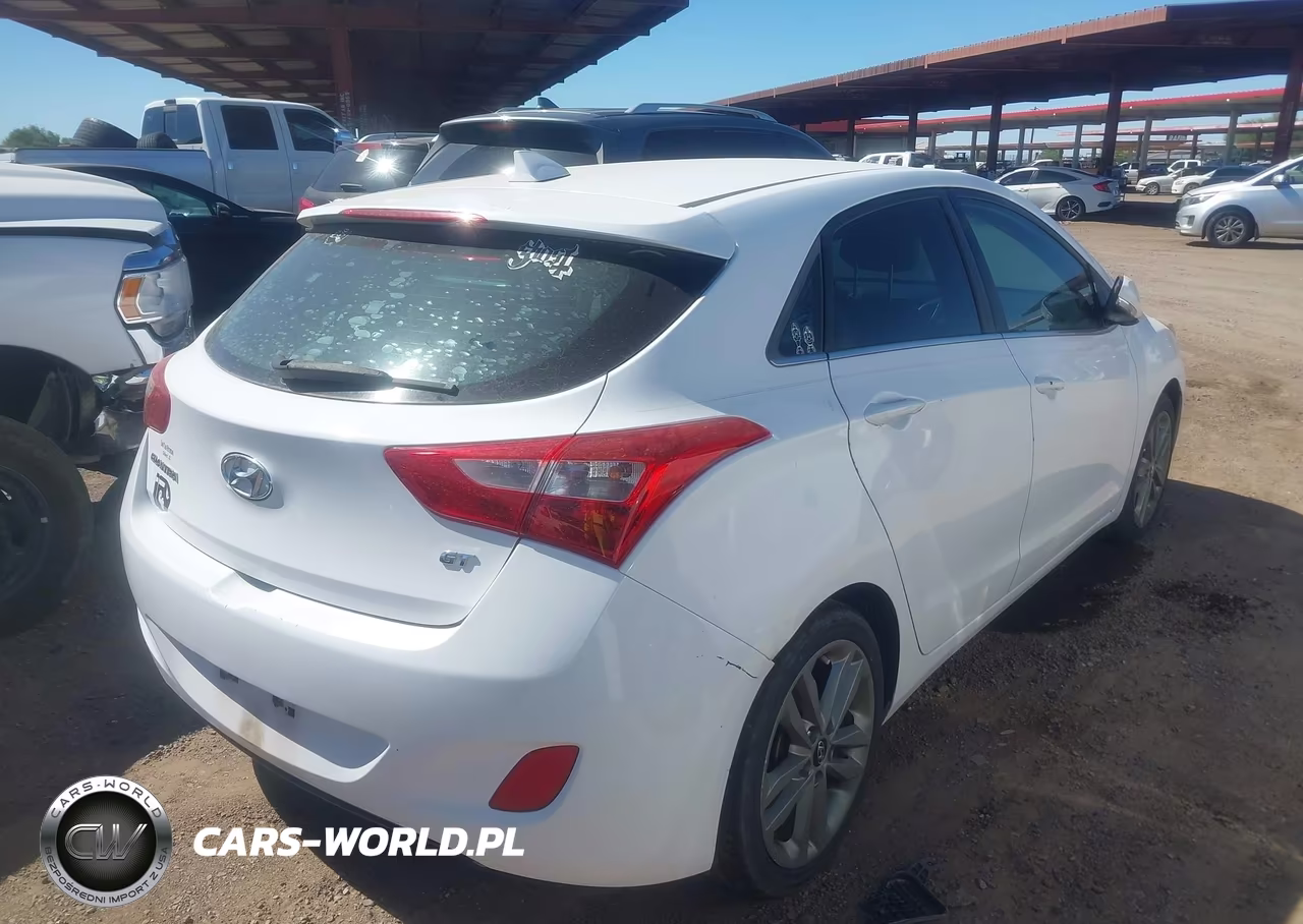 2016 Hyundai Elantra Gt VIN:KMHD35LH5GU254972 - 4