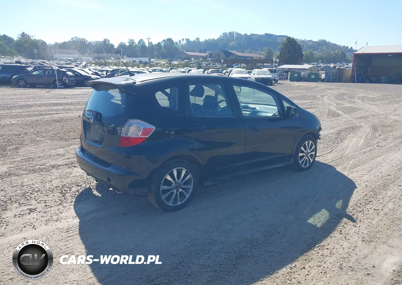 2013 Honda Fit Sport VIN:JHMGE8G57DC060814 - 4
