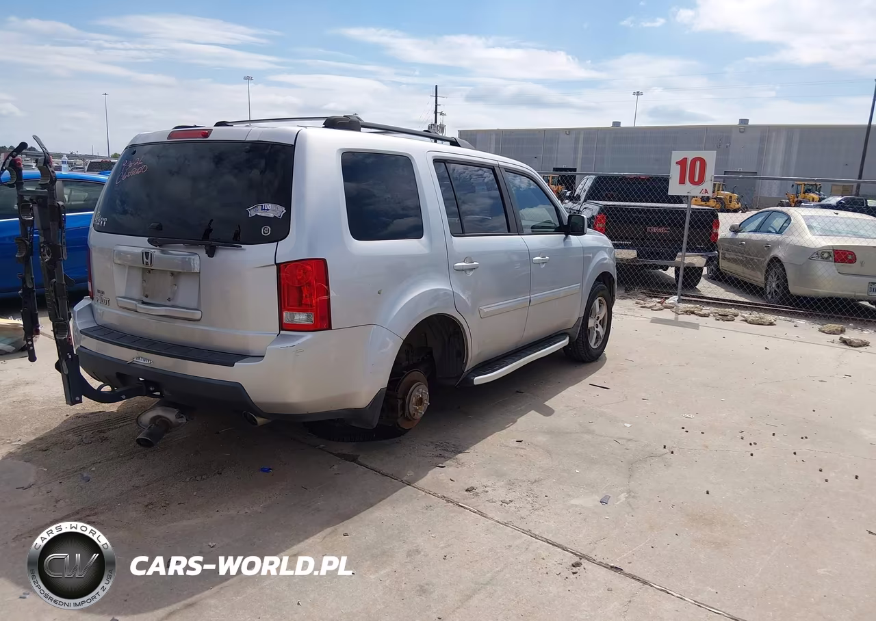 2011 Honda Pilot Ex-L VIN:5FNYF3H67BB015188 - 4