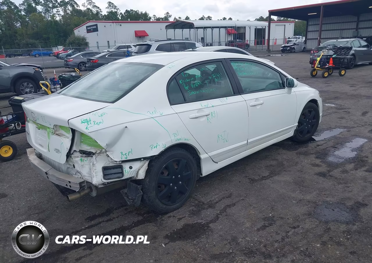 2011 Honda Civic Lx VIN:19XFA1F59BE013002 - 4