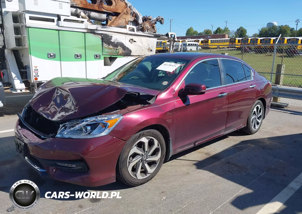 2016 Honda Accord Ex VIN:1HGCR2F72GA201729 - 2