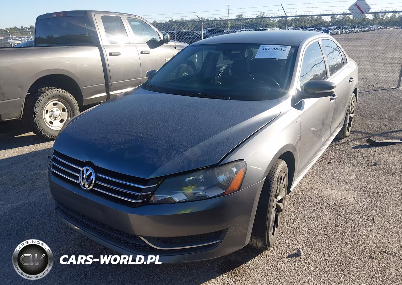 2014 Volkswagen Passat 1.8T Wolfsburg Edition VIN:1VWAT7A32EC043058 - 2