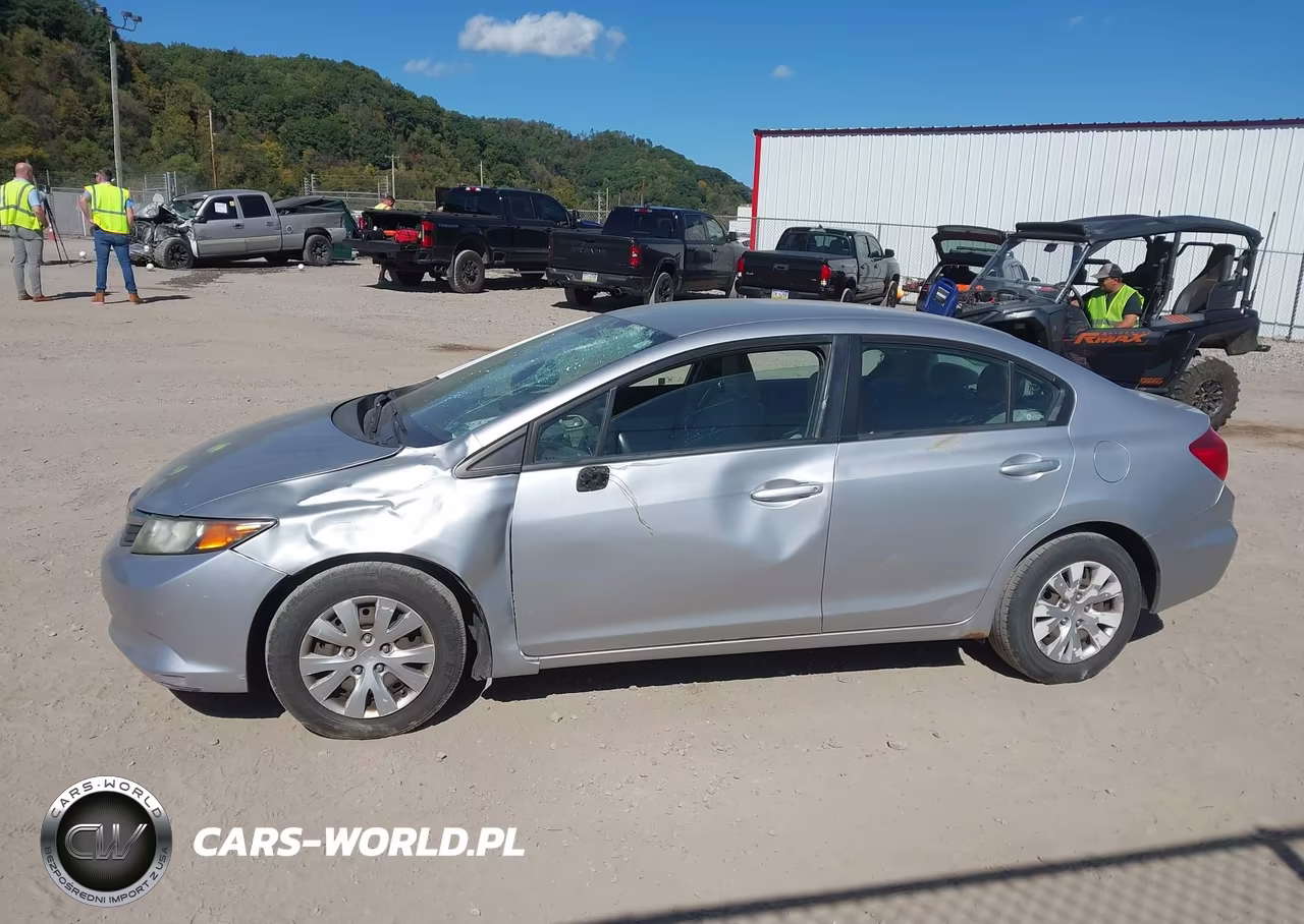 2012 Honda Civic Lx VIN:19XFB2F58CE374368 - 15