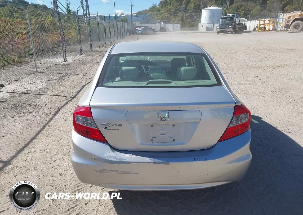 2012 Honda Civic Lx VIN:19XFB2F58CE374368 - 17