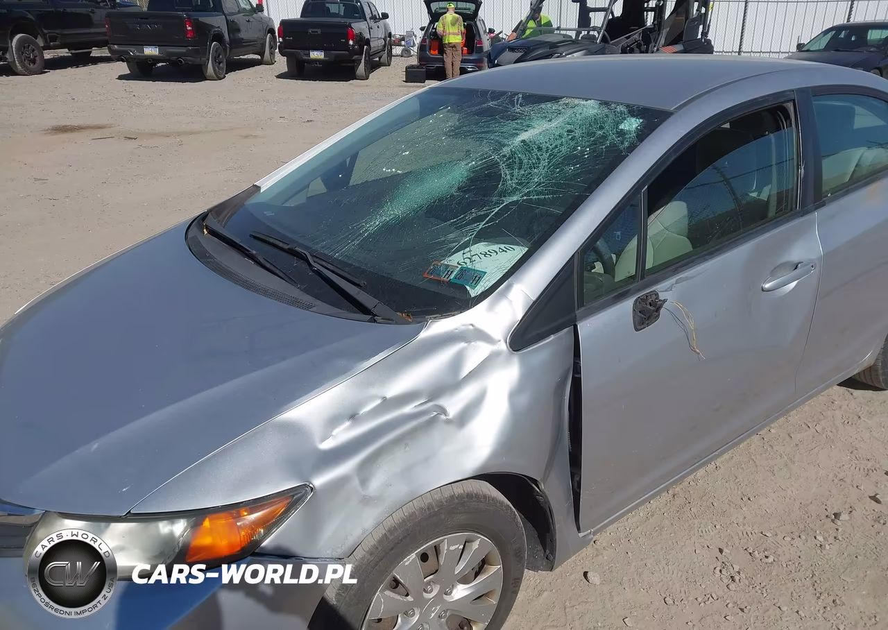 2012 Honda Civic Lx VIN:19XFB2F58CE374368 - 6