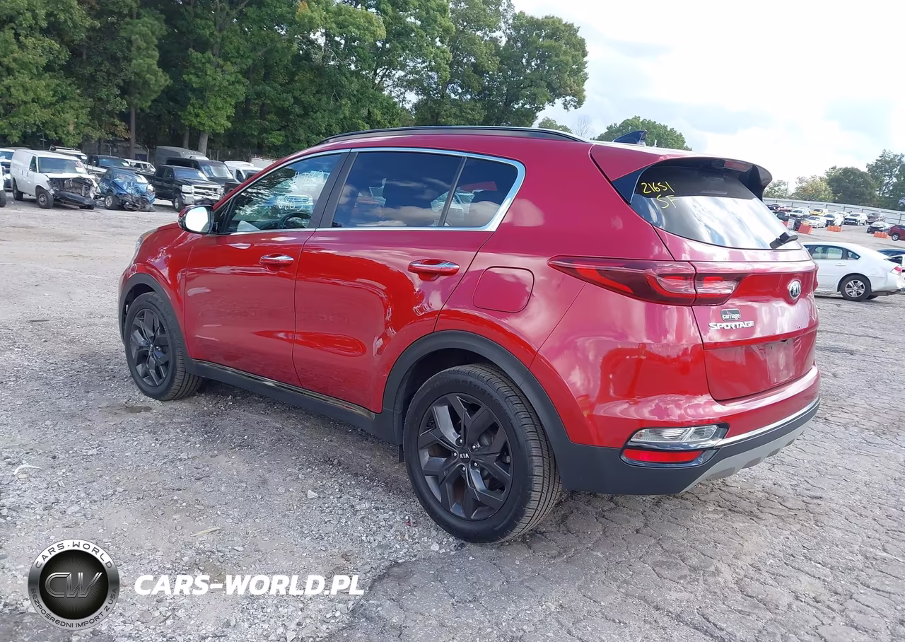 2020 Kia Sportage S VIN:KNDP63AC1L7658803 - 3