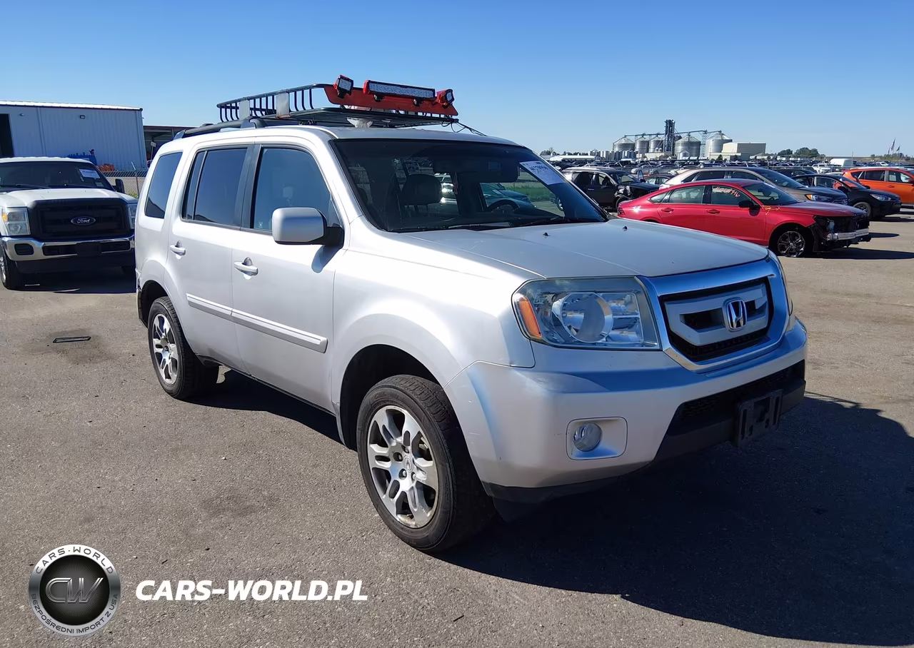 2011 Honda Pilot Ex-L VIN:5FNYF4H57BB032733 - 1