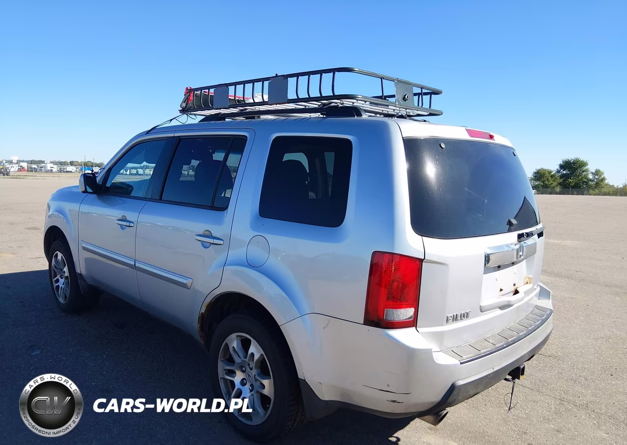 2011 Honda Pilot Ex-L VIN:5FNYF4H57BB032733 - 3
