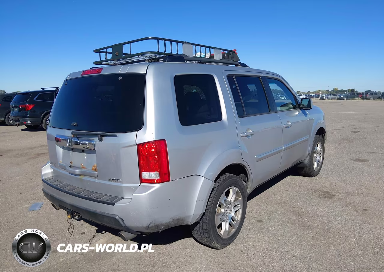 2011 Honda Pilot Ex-L VIN:5FNYF4H57BB032733 - 4