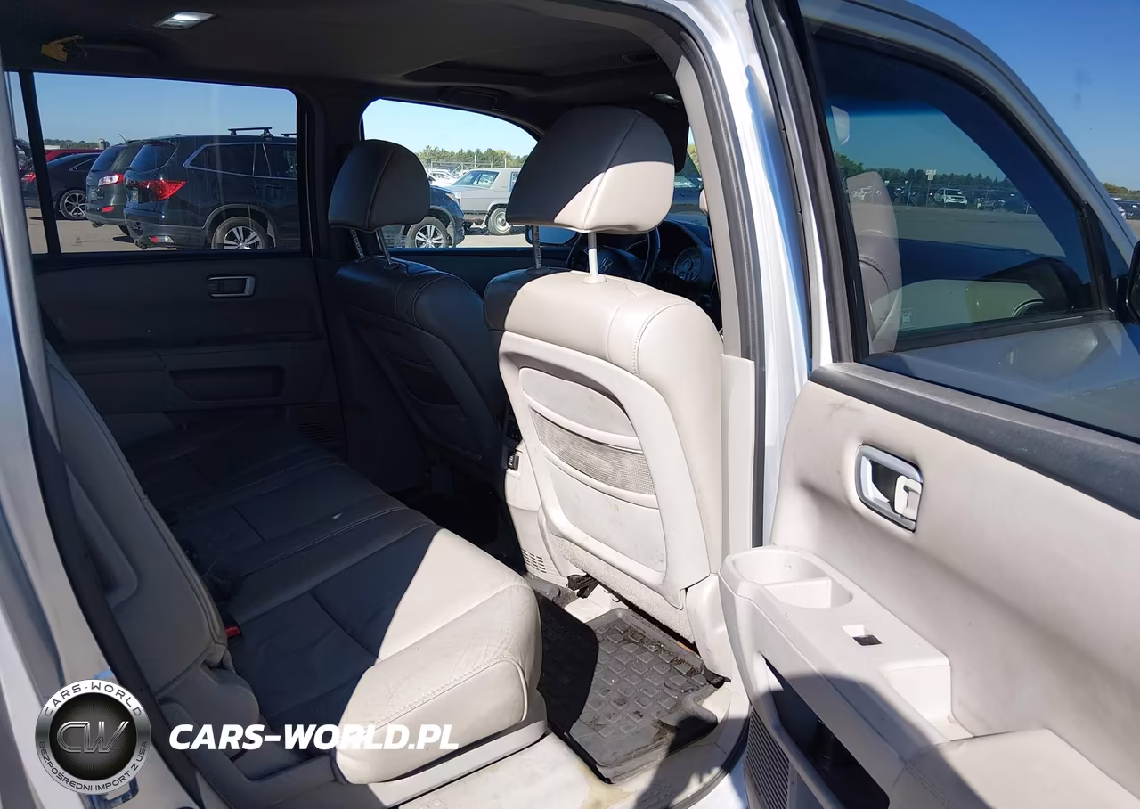 2011 Honda Pilot Ex-L VIN:5FNYF4H57BB032733 - 8